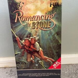 Romancing the Stone VHS Tape